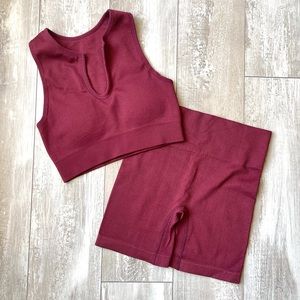 Seamless Rib Activewear Set